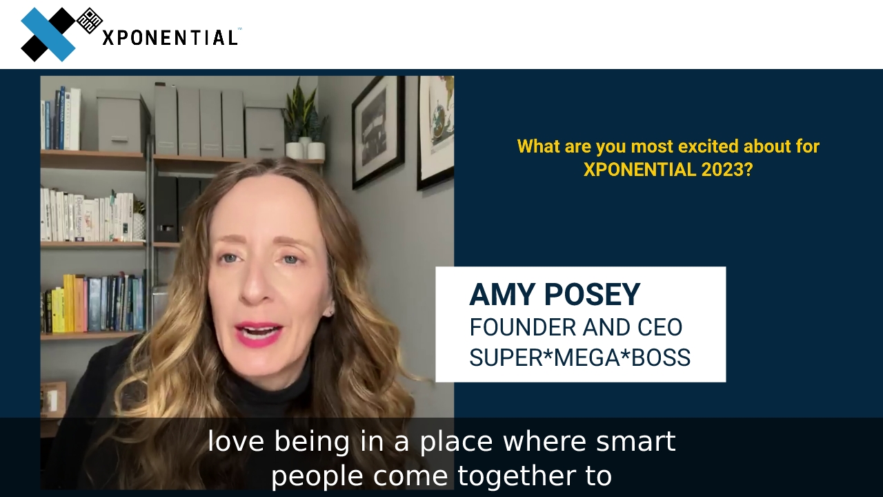 Amy Posey, Founder and CEO of Super*Mega*Boss,