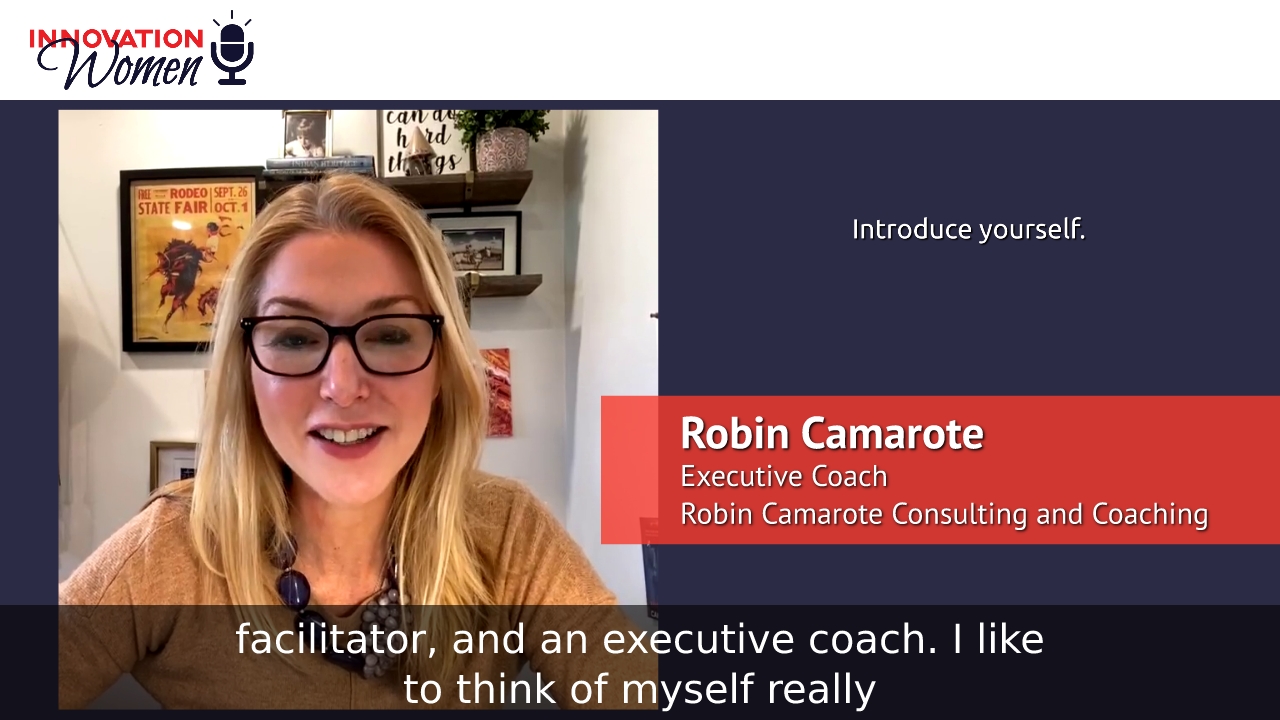Innovation Women speaker profile:  Robin Camarote