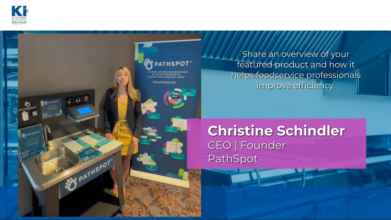 Christine Schindler, CEO and Founder of PathSpot