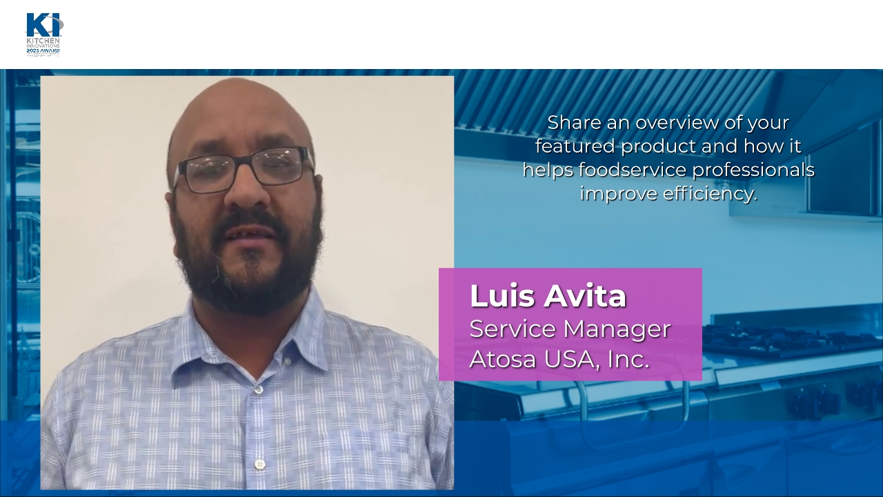 Luis Avita discusses Atosa USA's AOA intelligent French Fry robotics solution