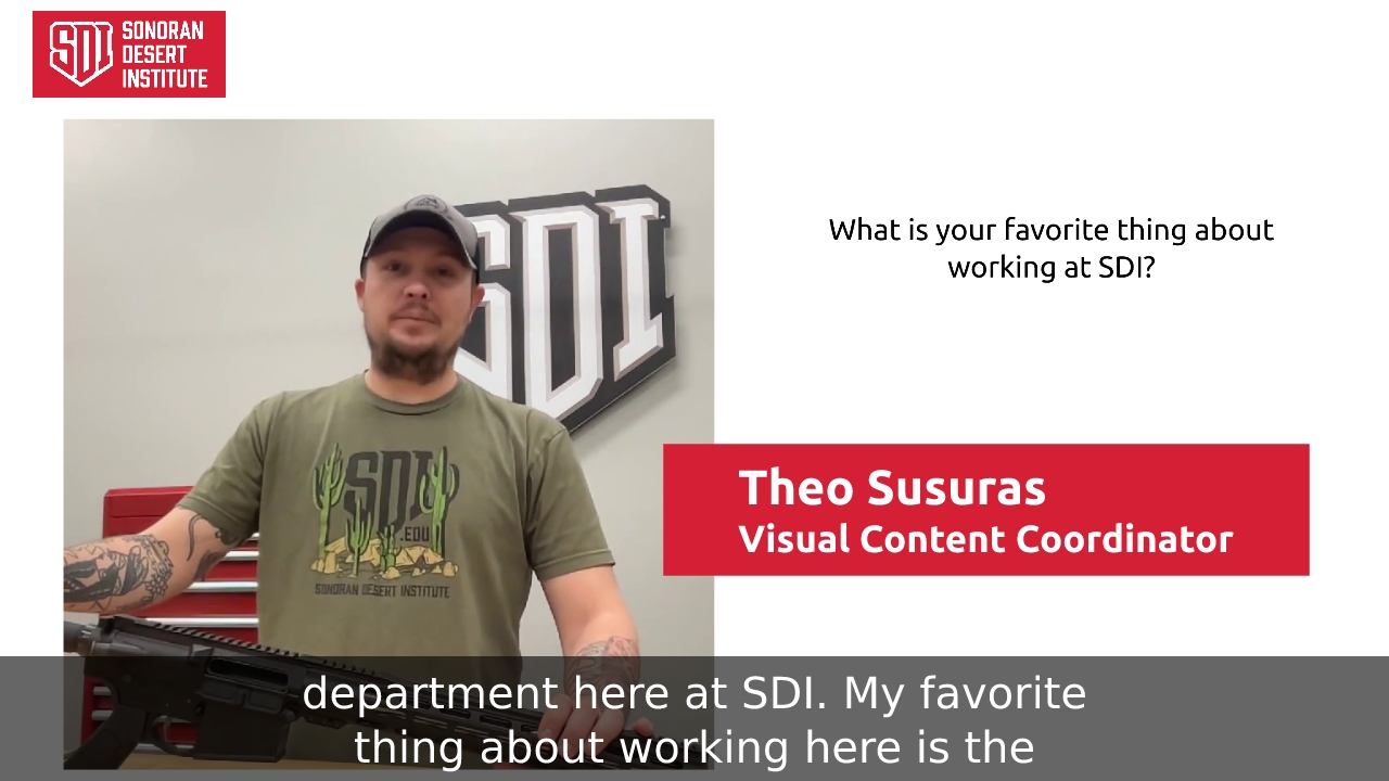 What Is Your Favorite Thing About Working For SDI?