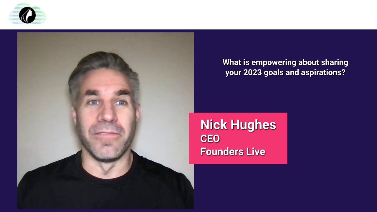 Nick Hughes, CEO of Founders Live