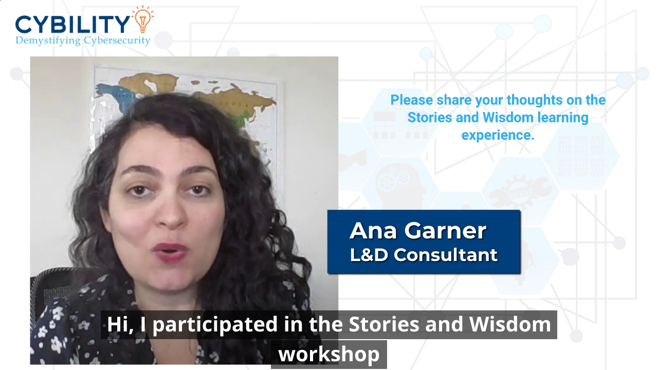 Stories and Wisdom with Cybility - Testimonial - Dr Ana Garner